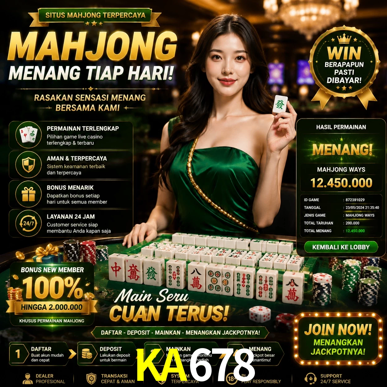 Cashback VIP KA678 - reembolso semanal